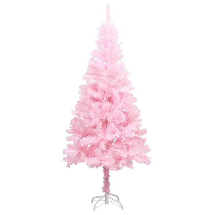 Brad Crăciun pre-iluminat cu set globuri, roz, 180 cm, PVC - WALTI WALTI