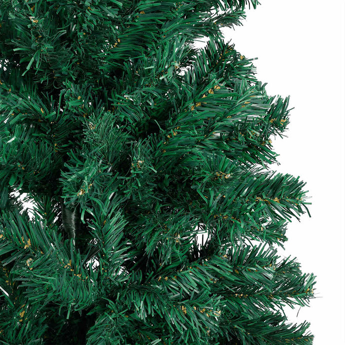 Brad Crăciun pre-iluminat cu set globuri, verde, 180 cm, PVC - WALTI WALTI