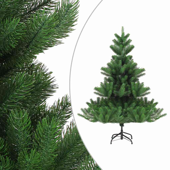 Pom Crăciun artificial brad Nordmann LED&globuri verde 120 cm WALTI