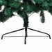 Jumătate brad Crăciun pre-iluminat cu set globuri verde 150 cm - WALTI WALTI