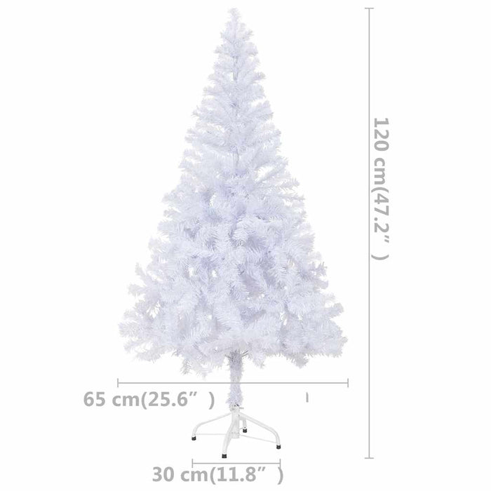 Brad de Crăciun pre-iluminat cu globuri, 120 cm, 230 ramuri - WALTI WALTI