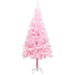 Brad Crăciun pre-iluminat cu set globuri, roz, 120 cm, PVC - WALTI WALTI