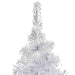 Brad Crăciun pre-iluminat cu set globuri, argintiu, 120 cm, PET - WALTI WALTI