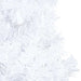 Brad Crăciun pre-iluminat artificial set globuri alb 150 cm PVC - WALTI WALTI
