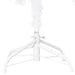 Brad Crăciun pre-iluminat artificial set globuri alb 150 cm PVC - WALTI WALTI