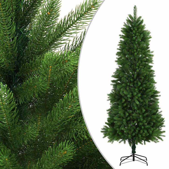 Brad Crăciun pre-iluminat artificial set globuri verde 240 cm - WALTI WALTI