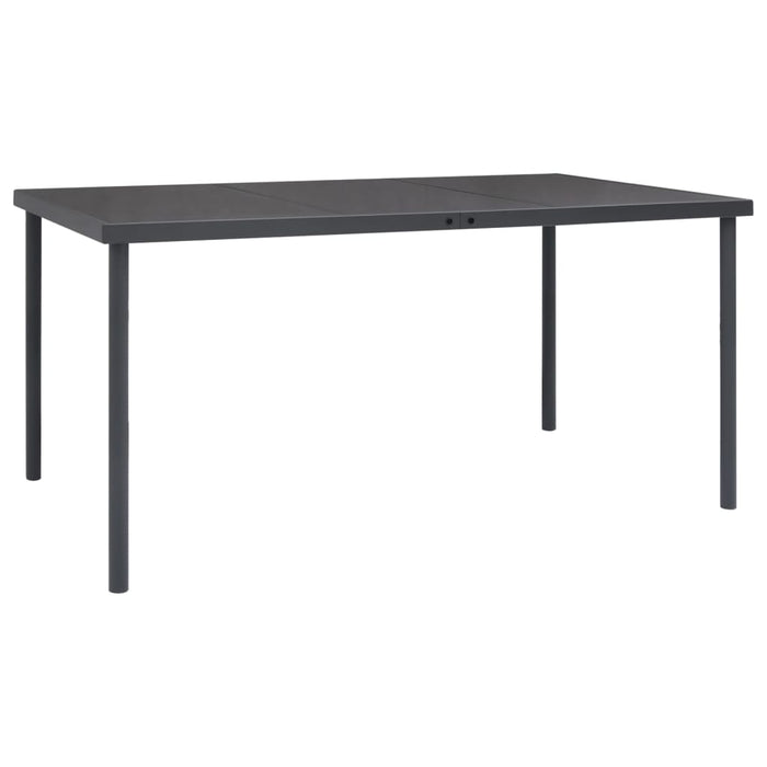 Set mobilier de exterior, 5 piese, oțel WALTI