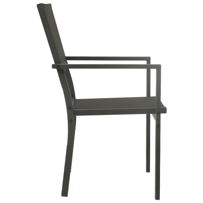 Set mobilier de exterior, 5 piese, oțel WALTI