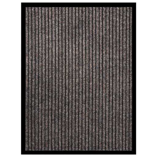 Covoraș de ușă, bej cu dungi, 60x80 cm - WALTI WALTI