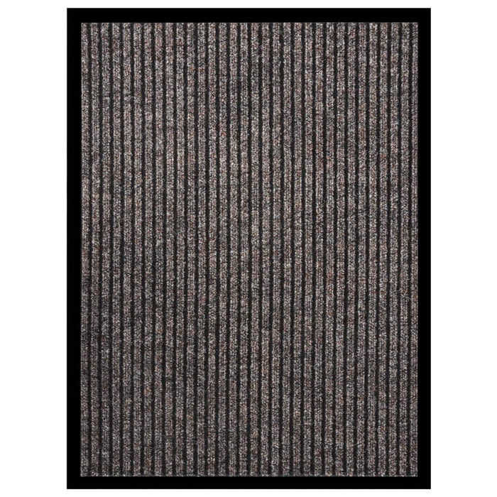 Covoraș de ușă, bej cu dungi, 60x80 cm - WALTI WALTI