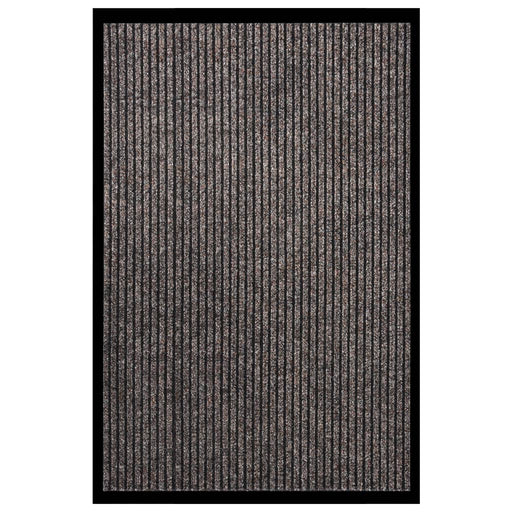 Covoraș de ușă, bej, 80x120 cm, cu dungi - WALTI WALTI