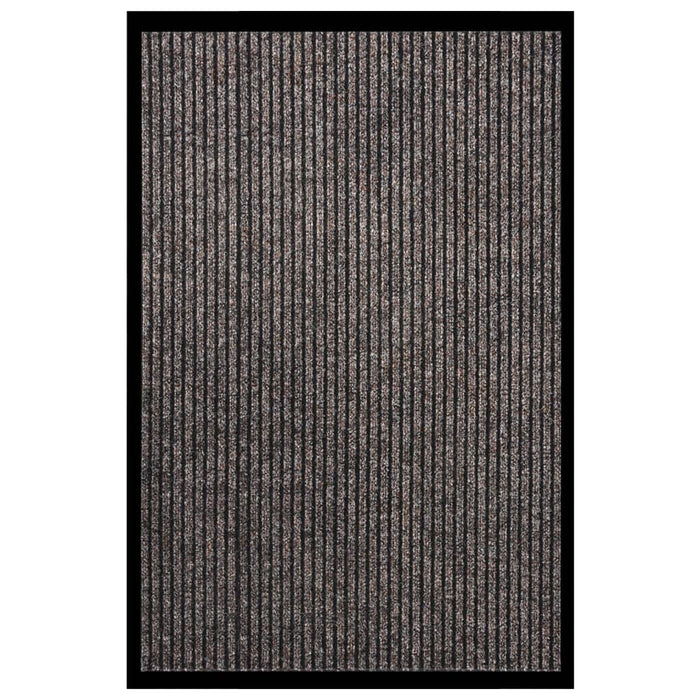 Covoraș de ușă, bej, 80x120 cm, cu dungi - WALTI WALTI
