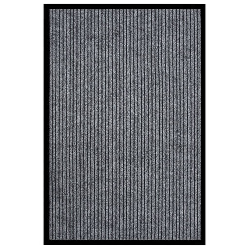 Covoraș de ușă, gri cu dungi, 80x120 cm - WALTI WALTI