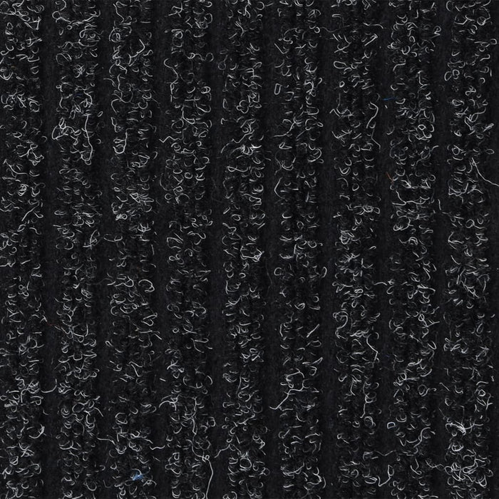 Covoraș de ușă, antracit cu dungi, 80x120 cm - WALTI WALTI