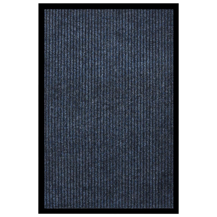 Covoraș de ușă, albastru, 80x120 cm, cu dungi - WALTI WALTI