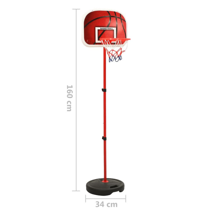 Set de joc de baschet pentru copii, reglabil, 160 cm - WALTI WALTI