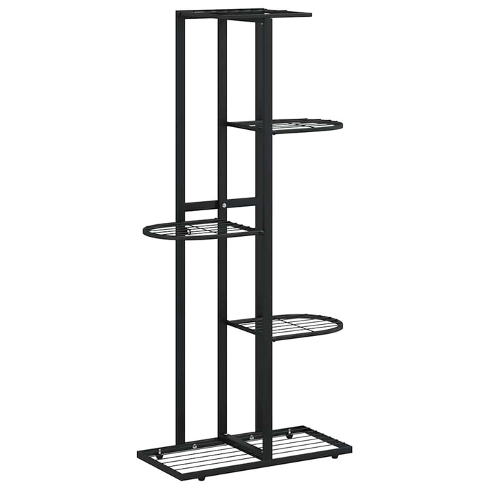 Suport pentru flori cu 5 niveluri, negru, 43x22x98 cm, metal - WALTI WALTI