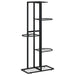 Suport pentru flori cu 5 niveluri, negru, 43x22x98 cm, metal - WALTI WALTI