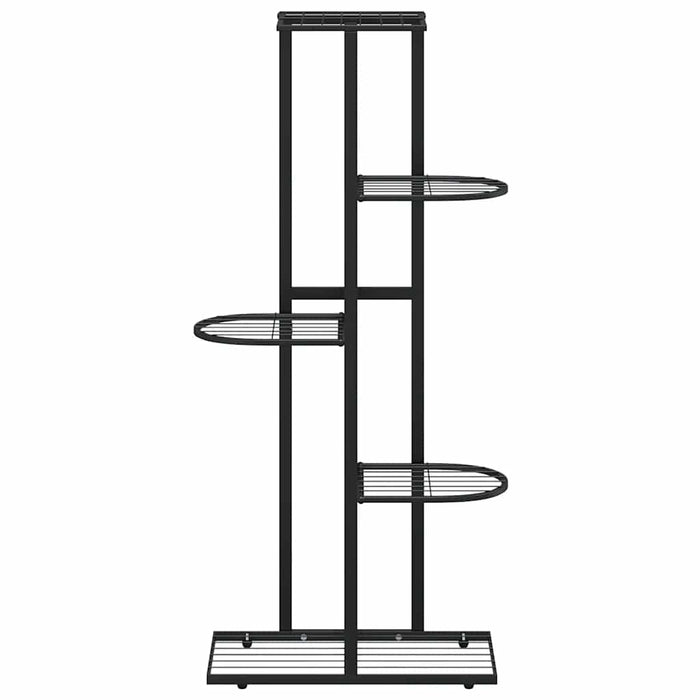 Suport pentru flori cu 5 niveluri, negru, 43x22x98 cm, metal - WALTI WALTI
