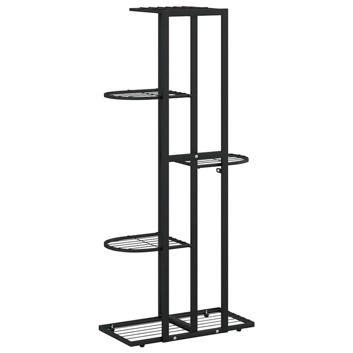 Suport pentru flori cu 5 niveluri, negru, 43x22x98 cm, metal - WALTI WALTI