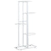 Suport pentru flori cu 5 niveluri, alb, 43x22x98 cm, metal - WALTI WALTI