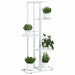 Suport pentru flori cu 5 niveluri, alb, 43x22x98 cm, metal - WALTI WALTI