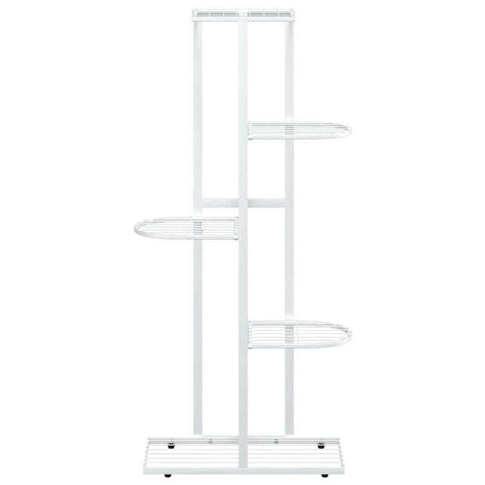 Suport pentru flori cu 5 niveluri, alb, 43x22x98 cm, metal - WALTI WALTI
