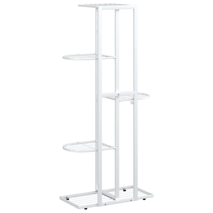 Suport pentru flori cu 5 niveluri, alb, 43x22x98 cm, metal - WALTI WALTI