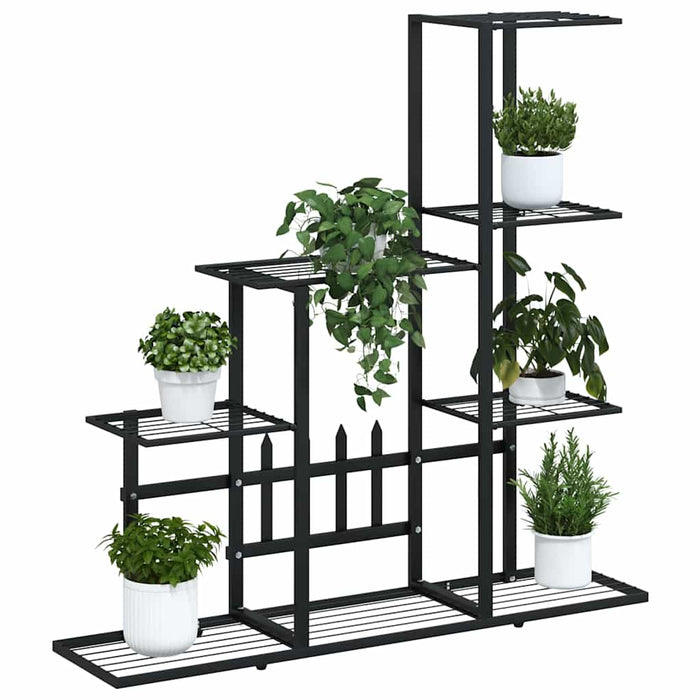 Suport pentru flori, 94,5x25x88 cm, negru, metal - WALTI WALTI