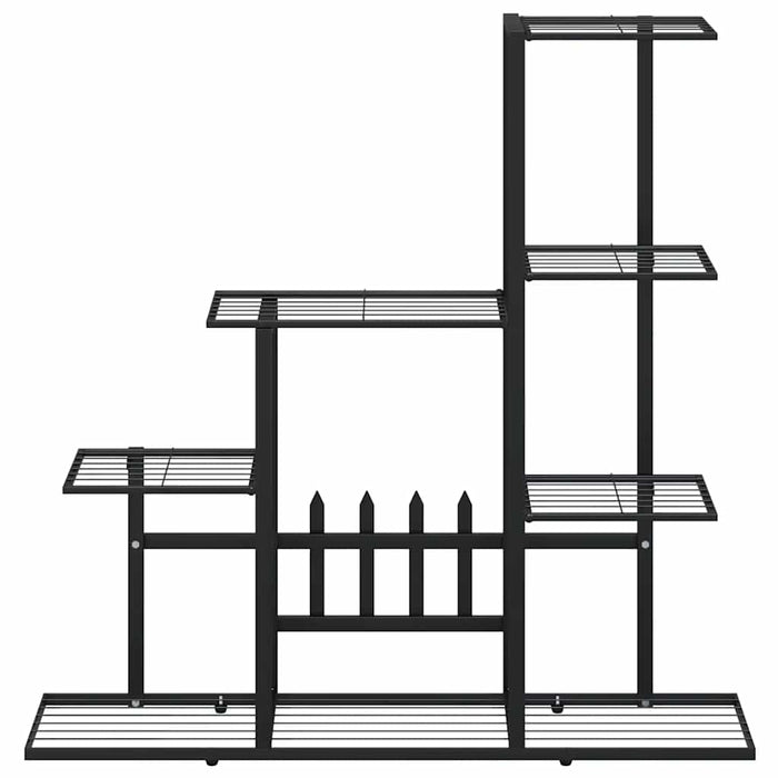Suport pentru flori, 94,5x25x88 cm, negru, metal - WALTI WALTI