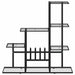Suport pentru flori, 94,5x25x88 cm, negru, metal - WALTI WALTI