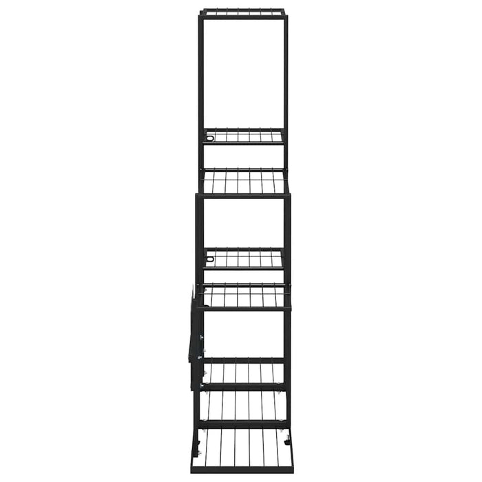 Suport pentru flori, 94,5x25x88 cm, negru, metal - WALTI WALTI
