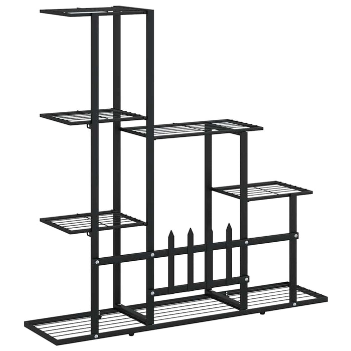 Suport pentru flori, 94,5x25x88 cm, negru, metal - WALTI WALTI
