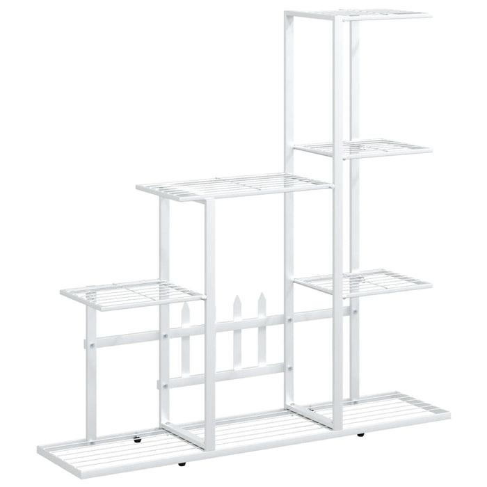 Suport pentru flori, 94,5x25x88 cm, alb, metal - WALTI WALTI