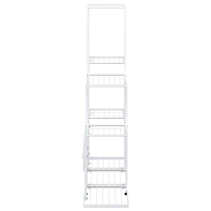 Suport pentru flori, 94,5x25x88 cm, alb, metal - WALTI WALTI