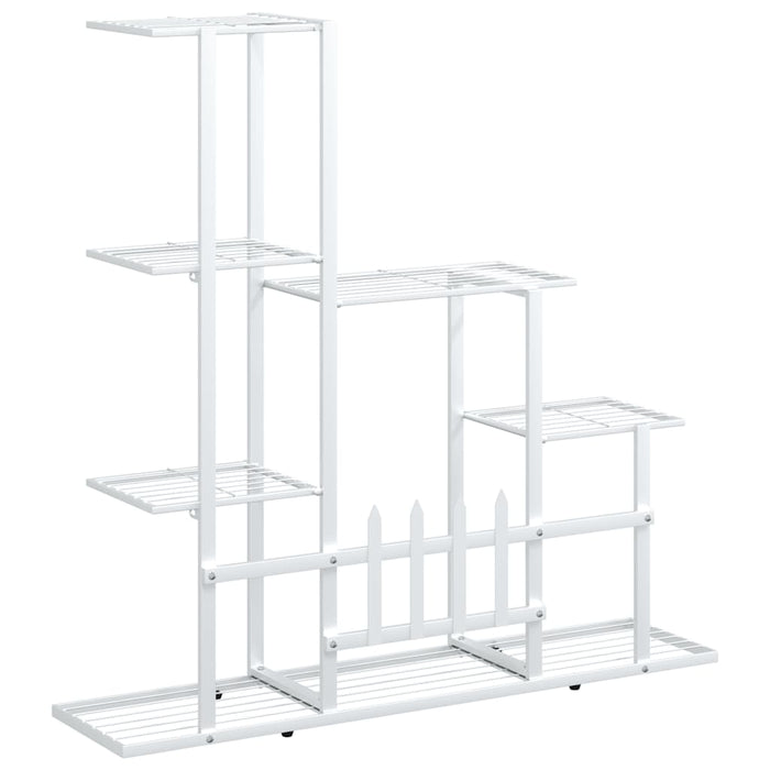 Suport pentru flori, 94,5x25x88 cm, alb, metal - WALTI WALTI