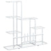 Suport pentru flori, 94,5x25x88 cm, alb, metal - WALTI WALTI