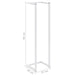 Suport de prosoape, alb, 25x20x95 cm, oțel - WALTI WALTI