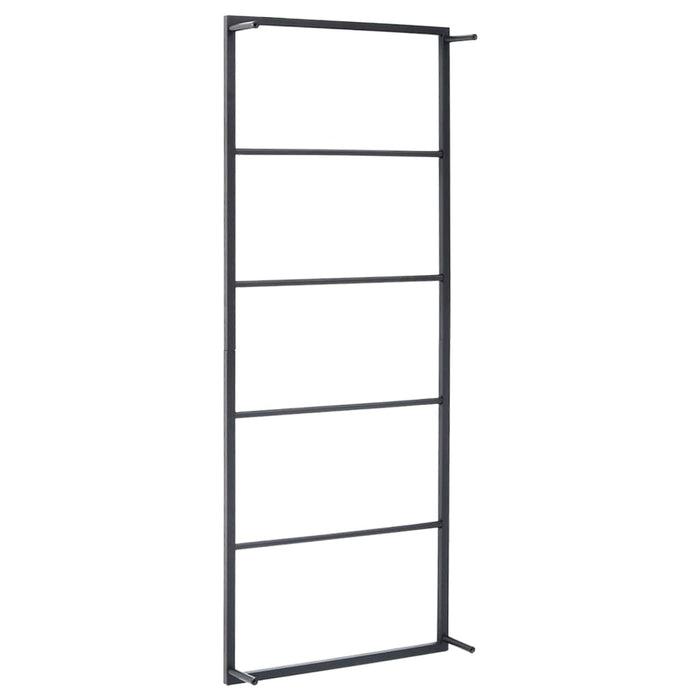 Suport de prosoape, negru, 45x10x115 cm, oțel - WALTI WALTI
