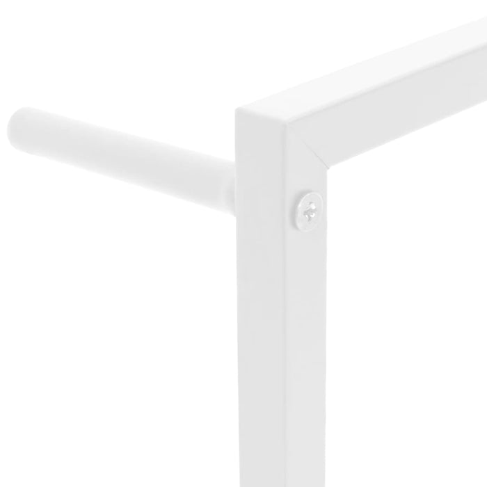 Suport prosoape alb 60x10x116 cm oțel WALTI