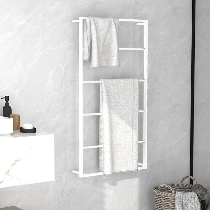 Suport prosoape alb 60x10x116 cm oțel WALTI