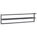 Suport de prosoape, negru, 95x25x22 cm, fier - WALTI WALTI