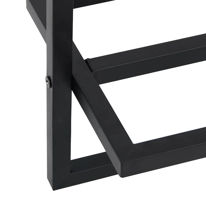 Suport de prosoape, negru, 95x25x22 cm, fier - WALTI WALTI