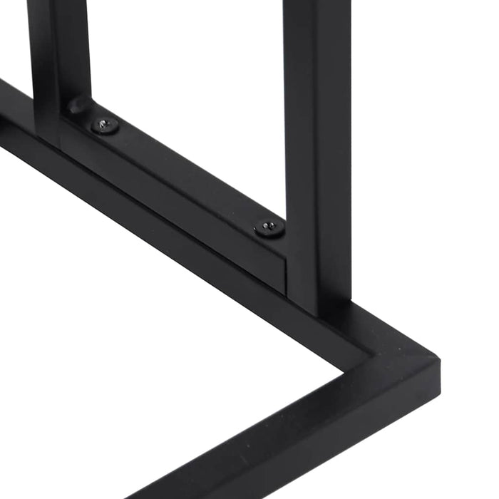 Suport de prosoape autonom, negru, 48x24x78,5 cm, fier - WALTI WALTI