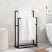 Suport de prosoape autonom, negru, 48x24x78,5 cm, fier - WALTI WALTI