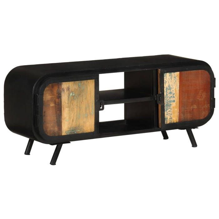 Comodă TV, 110x30x45 cm, lemn masiv reciclat - WALTI WALTI