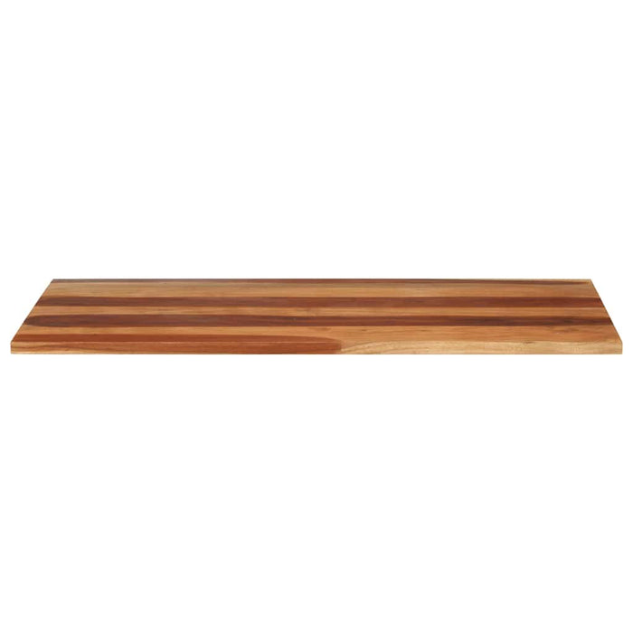 Blat de masă, 120x60x(2,5-2,7) cm, lemn masiv acacia WALTI