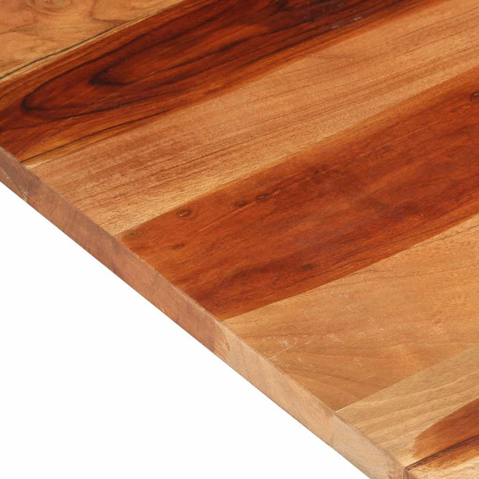 Blat de masă, 120x60x(2,5-2,7) cm, lemn masiv acacia WALTI