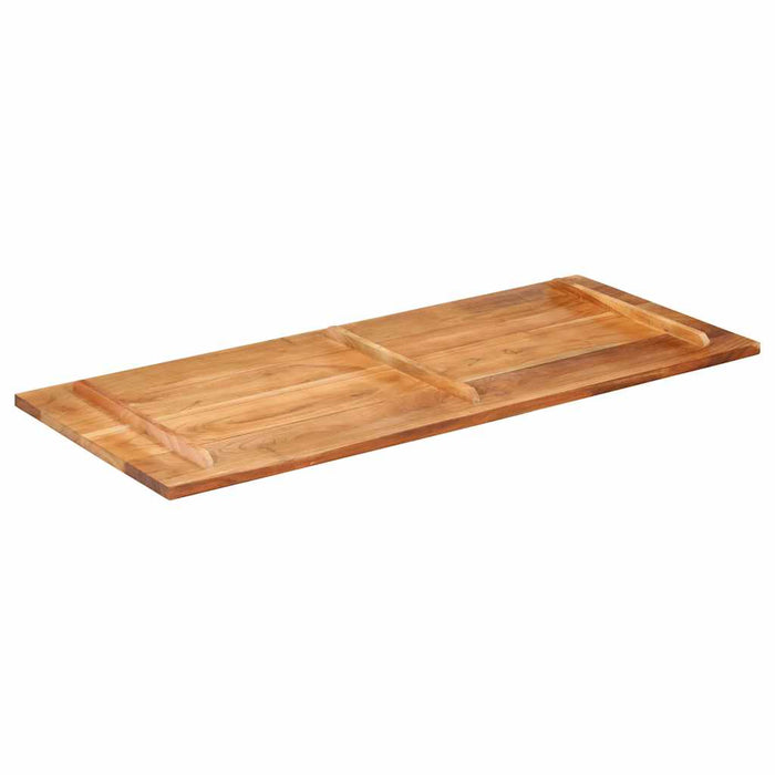 Blat de masă, 140x60x(2,5-2,7) cm, lemn masiv acacia WALTI