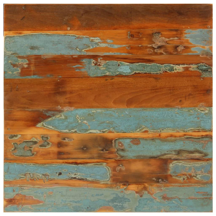 Măsuță de cafea, 68x68x35 cm, lemn masiv reciclat WALTI